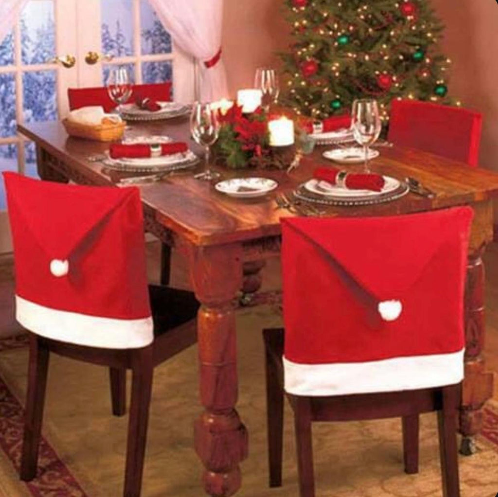 10 Piece Santa's Seat: Cover Your Seat with Santa's hat.