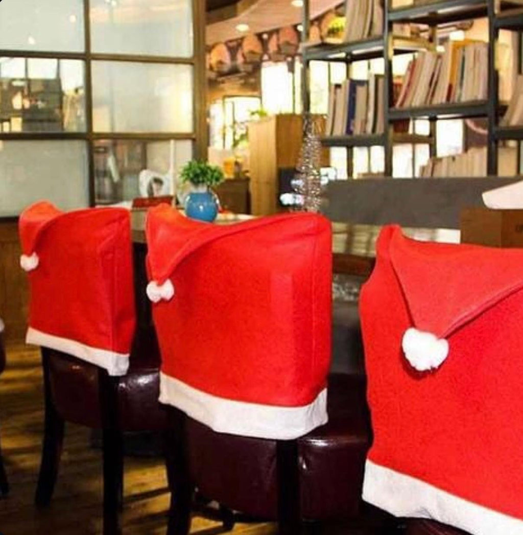 10 Piece Santa's Seat: Cover Your Seat with Santa's hat.